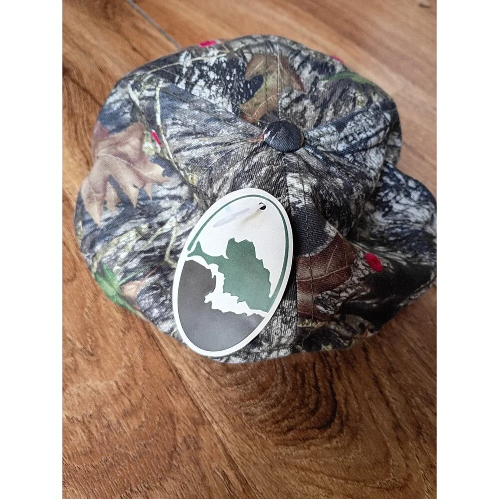 Mossy Oak Indiana Hoosiers Camo Snapback Hat New